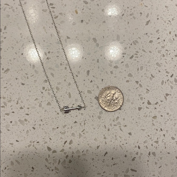 Silver Arrow Necklace - Picture 4 of 5